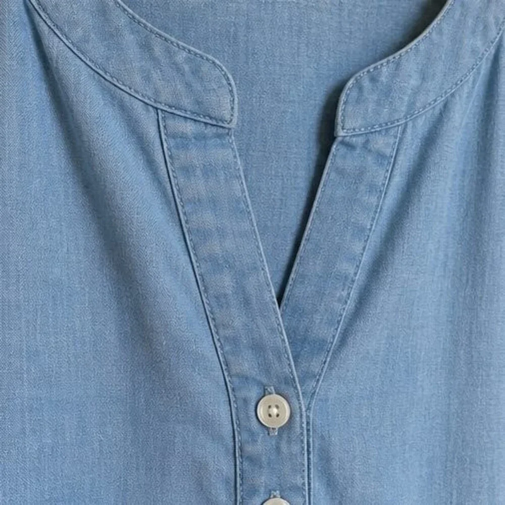 Sand Button Blouse